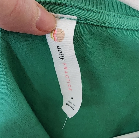 Anthropologie Daily Practice Graphic Short-Sleeve Baby Tee M - Picture 4 of 7